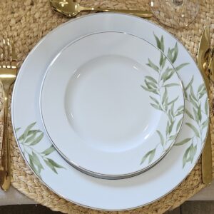 Komplet talerzy 4 os. WA-166 Oliwka NEW!