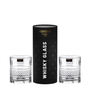 BOHEMIA Prestige Szklanki WHISKY - ELEGANTE 2szt.
