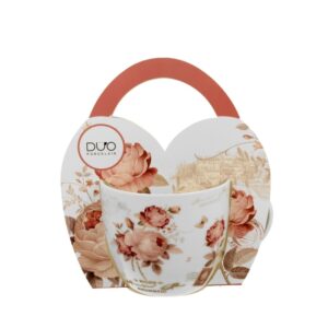 DUO - Kubek "koszyczek" 1 os.  SECESJA
