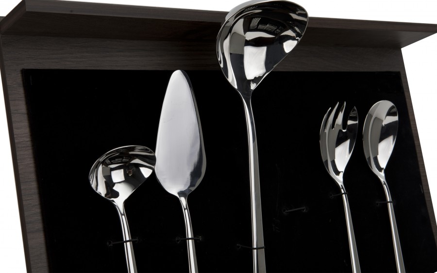 Komplet sztućców 12 osób / 77 cz. Amefa - METROPOLE kaseta - obrazek 4