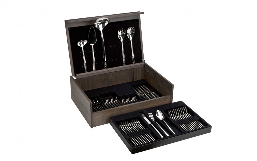 Komplet sztućców 12 osób / 77 cz. Amefa - METROPOLE kaseta - obrazek 5