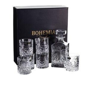 BOHEMIA Prestige Zestaw do whisky - FIORE 1+6