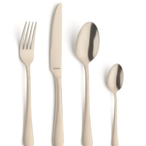 Komplet sztućców 6 osób / 24 cz. Amefa - AUSTIN szampańskie
