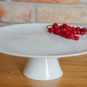 Patera na nodze 28cm ZEN (biała)