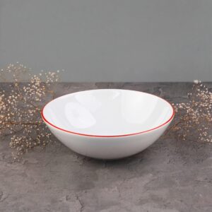 Talerz głęboki 18cm (miseczka) - Czerwona Linia (modern)