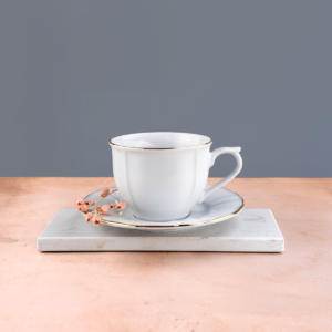 Filiżanka 350ml ze spodkiem WA-08z Złota Linia - MARIA