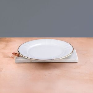 Talerz deserowy 19cm WA-08z Złota Linia - MARIA