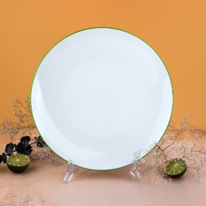 Talerz płytki 27cm- Zielona Linia (modern)