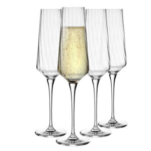KROSNO Kieliszki do szampana 180ml - AVANT GARDE Lumi 4szt.