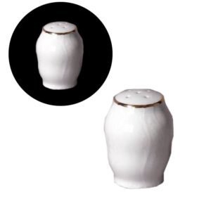 Pieprzniczka  BERNADOTTE (ecru) złoty rant