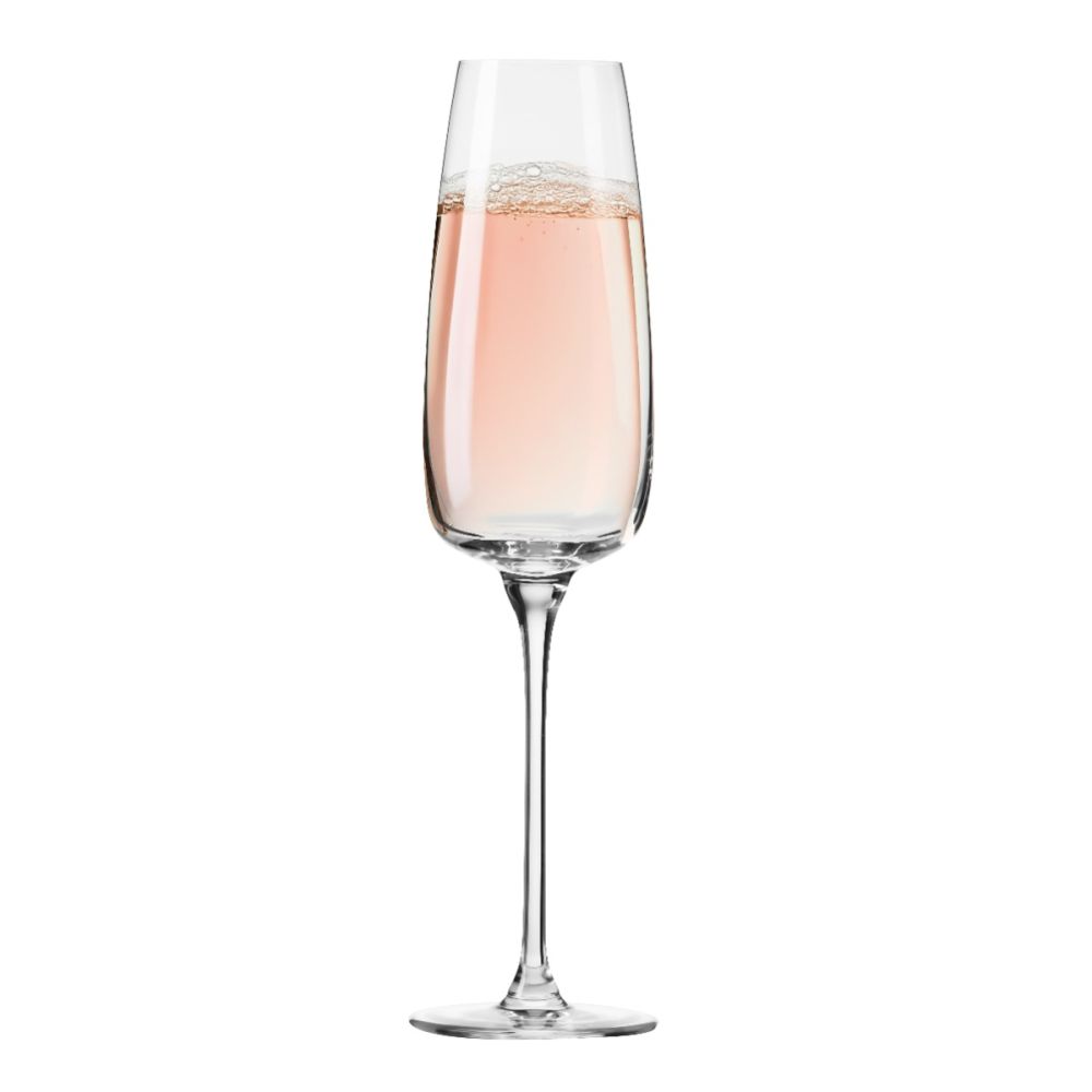 KROSNO Kieliszki do szampana 220ml - MODERN 4szt. - obrazek 2