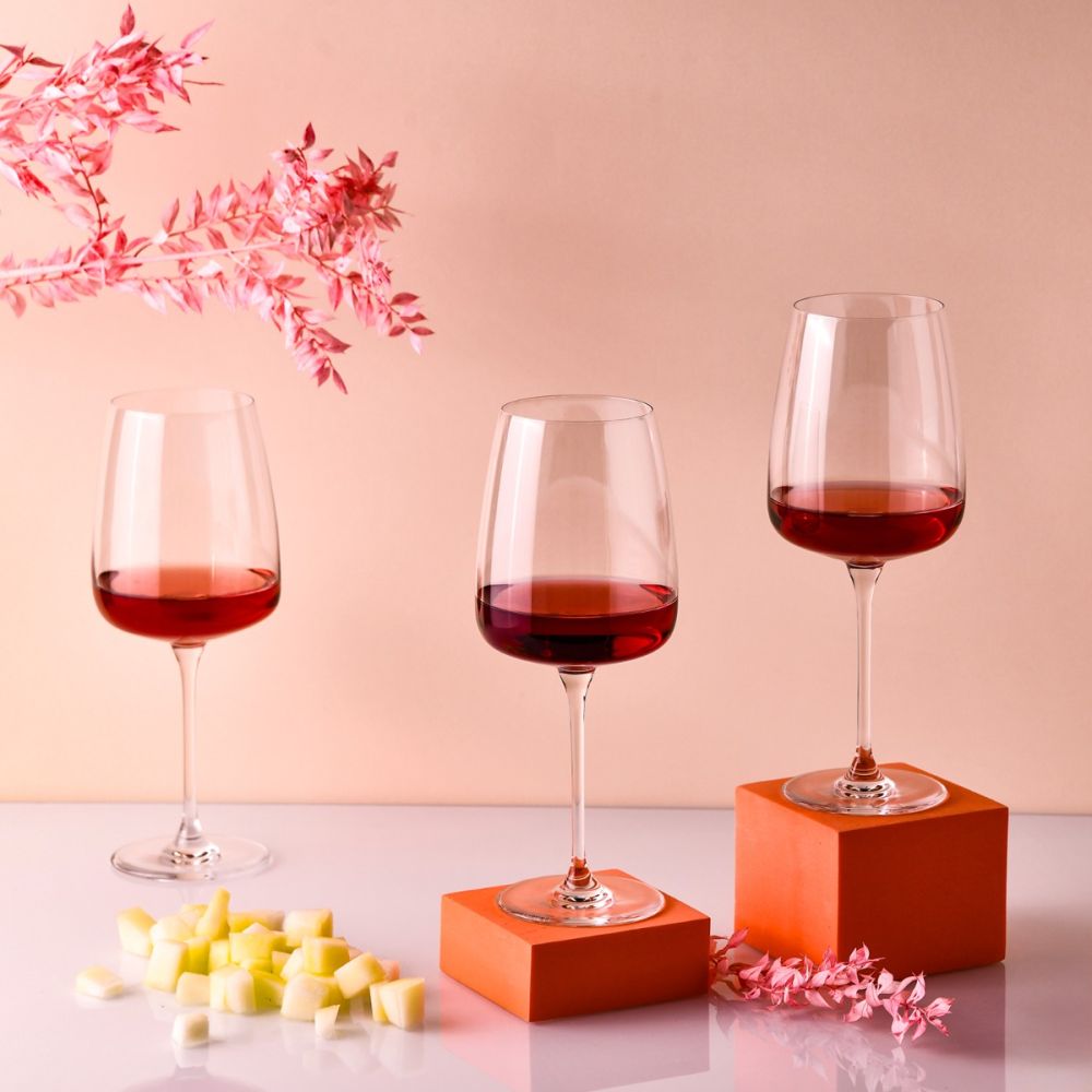 KROSNO Kieliszki do wina 600ml - MODERN 4szt. - obrazek 4